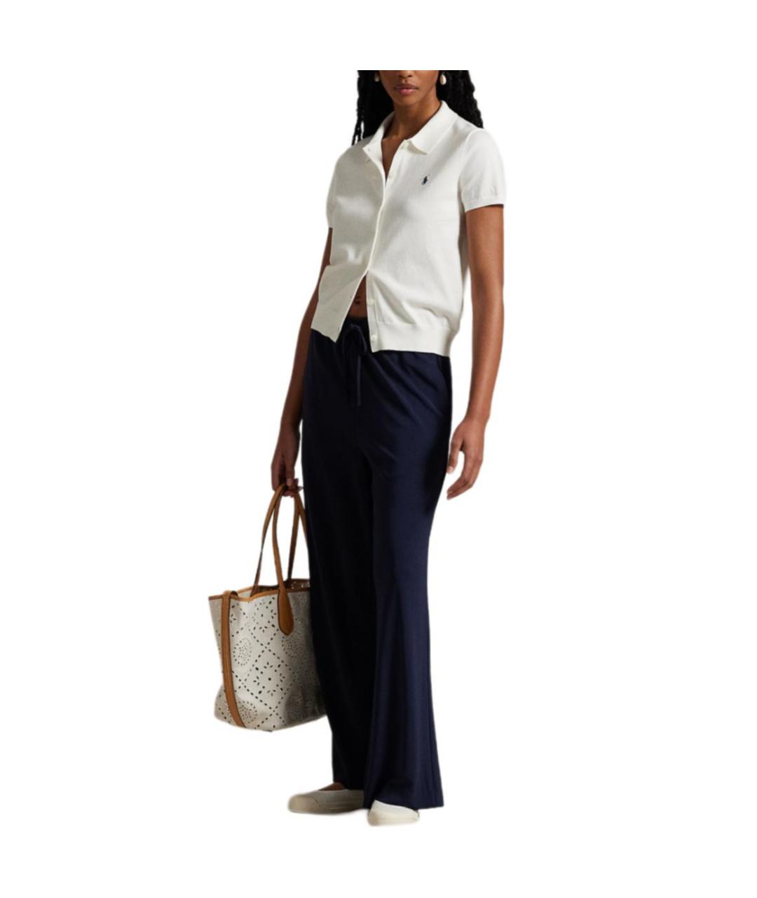 POLO RALPH LAUREN Белый хлопковый кардиган, фото 5