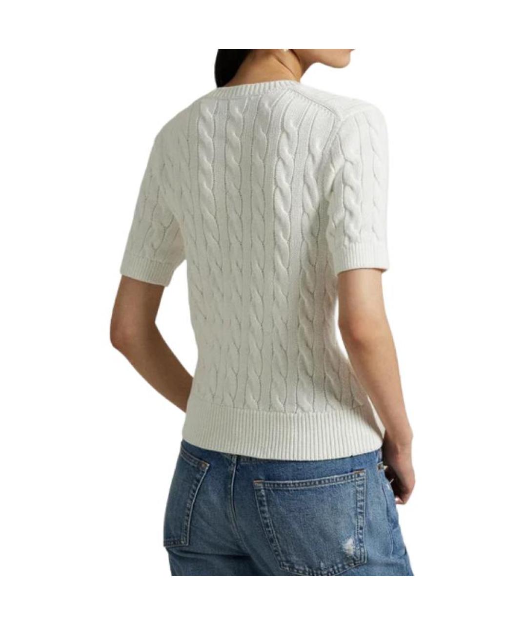 POLO RALPH LAUREN Белый кардиган, фото 5