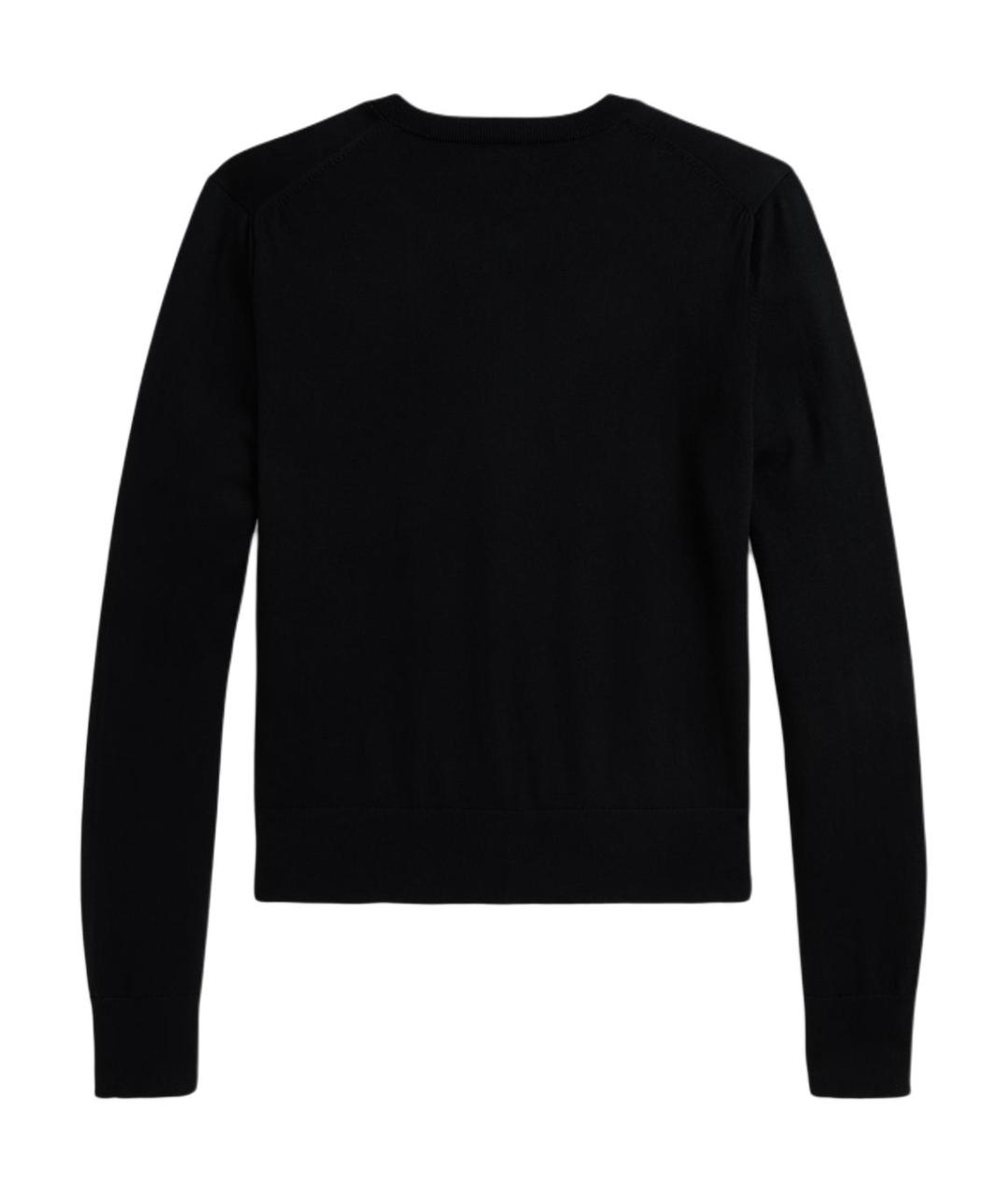 POLO RALPH LAUREN Черный кардиган, фото 2