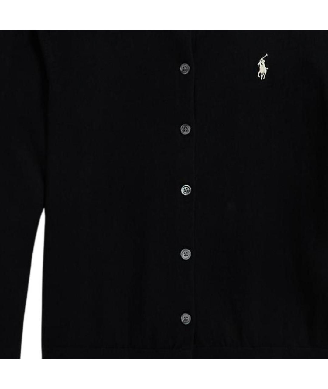 POLO RALPH LAUREN Черный кардиган, фото 3
