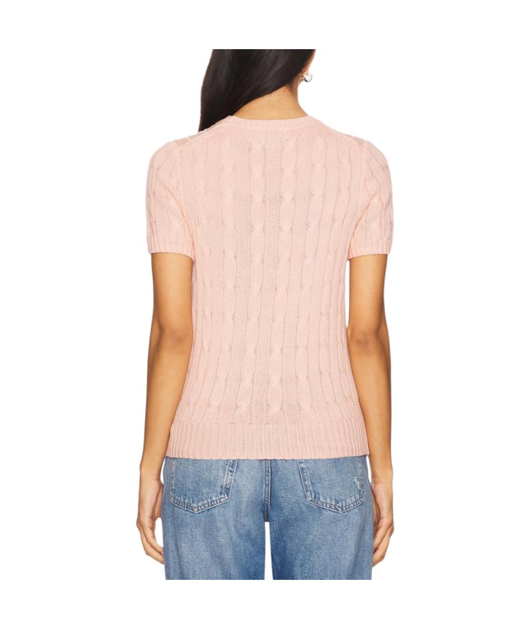 POLO RALPH LAUREN Розовый джемпер / свитер, фото 5