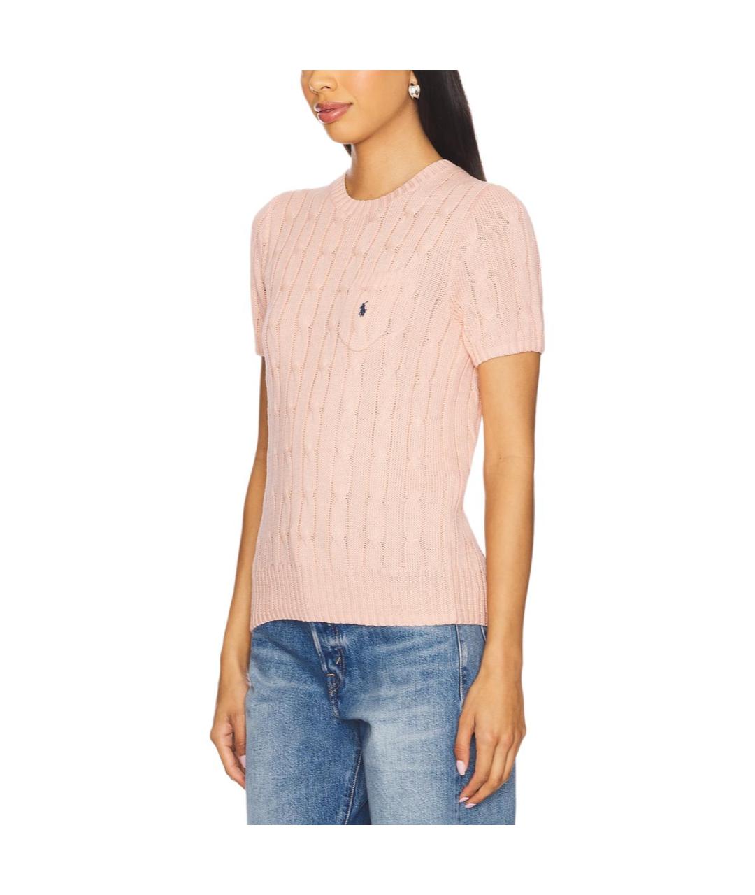 POLO RALPH LAUREN Розовый джемпер / свитер, фото 6