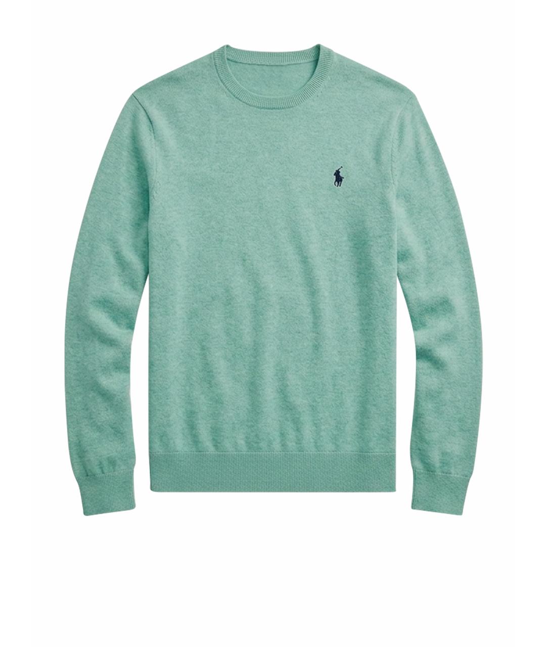 POLO RALPH LAUREN Зеленый джемпер / свитер, фото 1