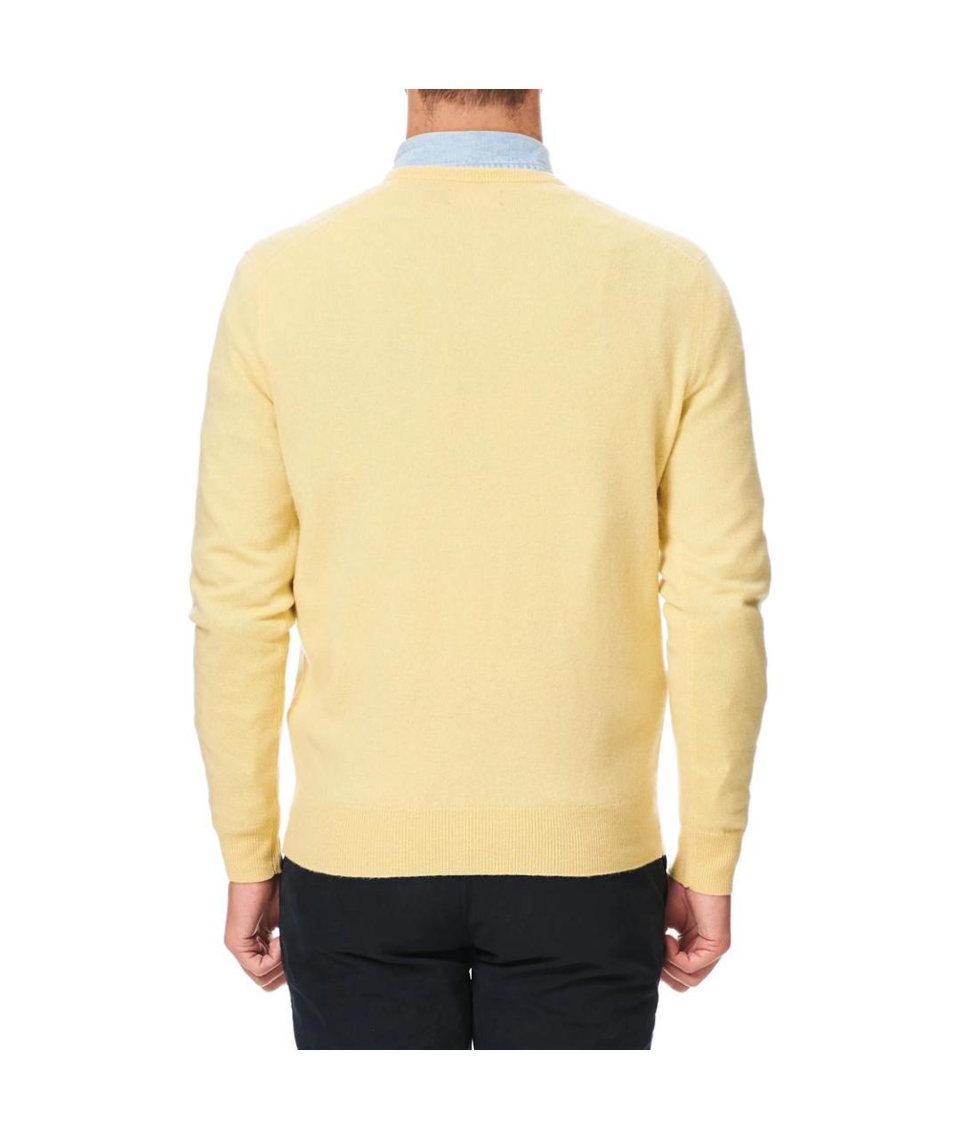 POLO RALPH LAUREN Желтый джемпер / свитер, фото 2