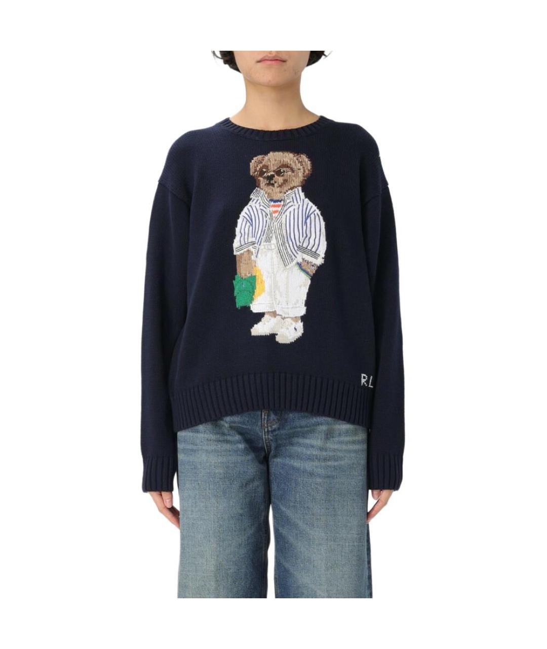 POLO RALPH LAUREN Синий джемпер / свитер, фото 3