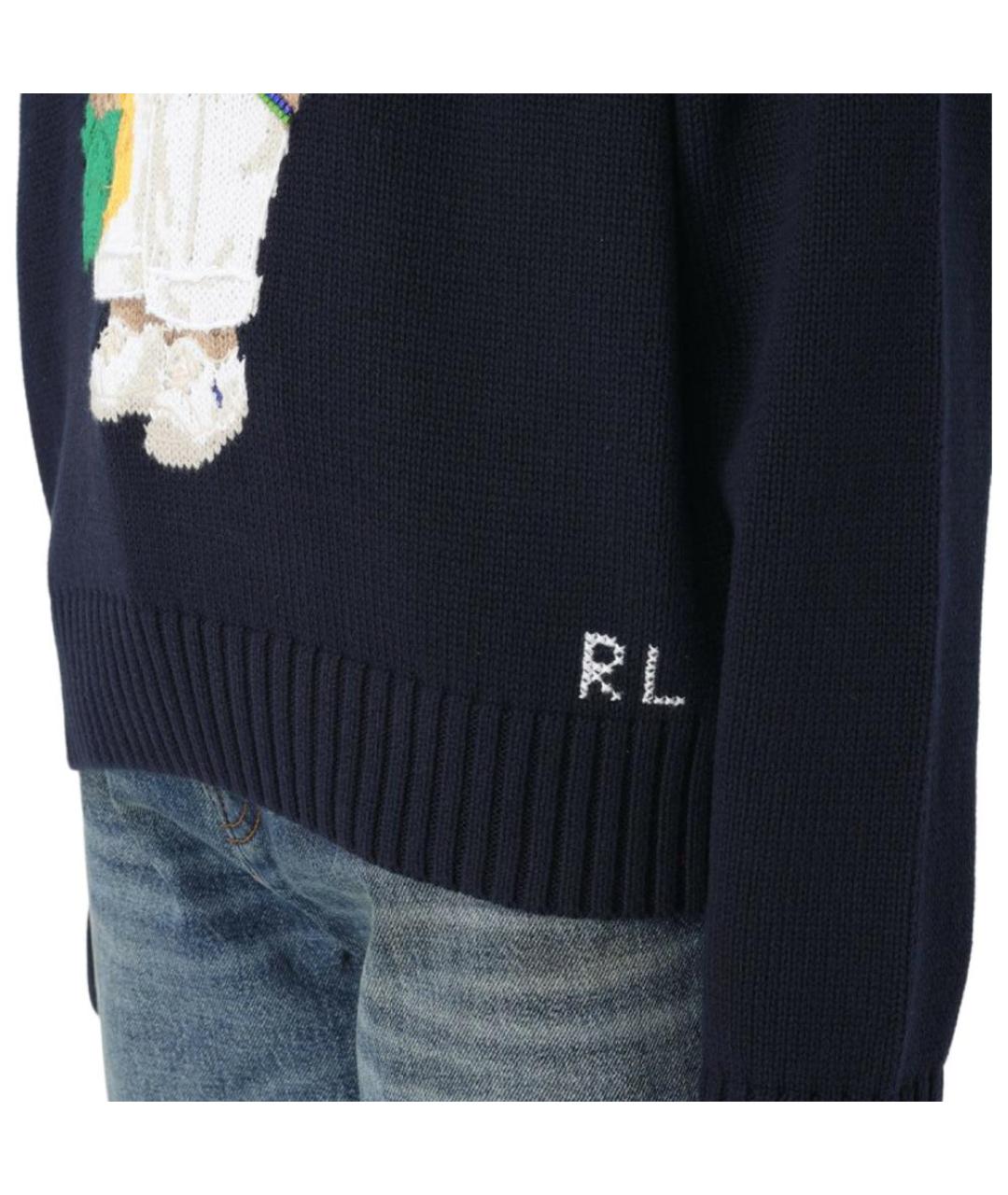 POLO RALPH LAUREN Синий джемпер / свитер, фото 5