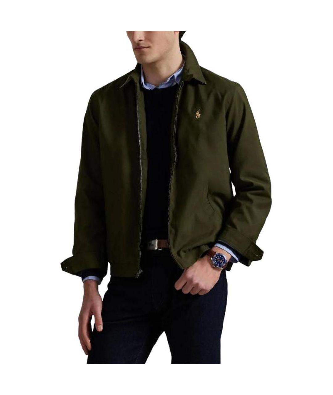 POLO RALPH LAUREN Зеленая куртка, фото 2