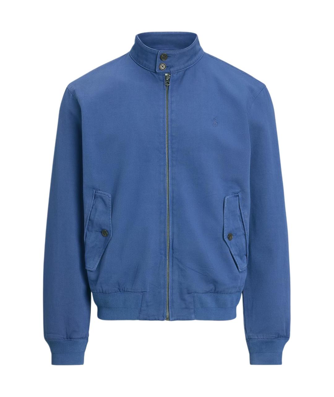 POLO RALPH LAUREN Синяя хлопковая куртка, фото 1
