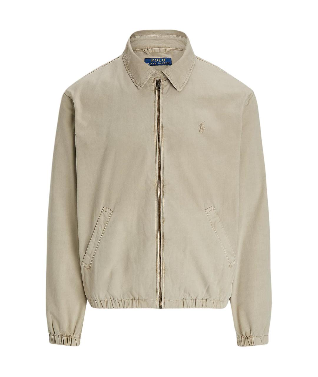 POLO RALPH LAUREN Хаки хлопковая куртка, фото 1