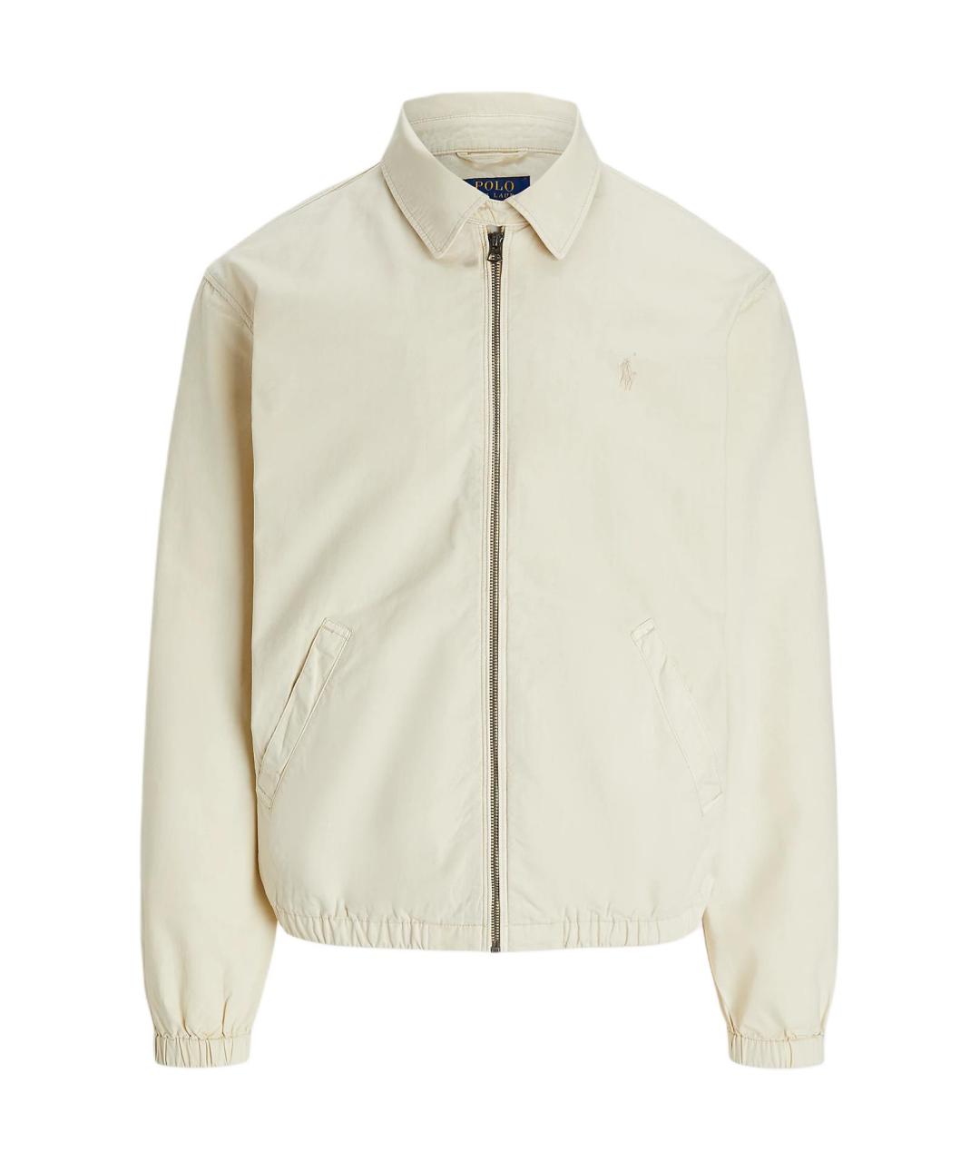 POLO RALPH LAUREN Бежевая хлопковая куртка, фото 1