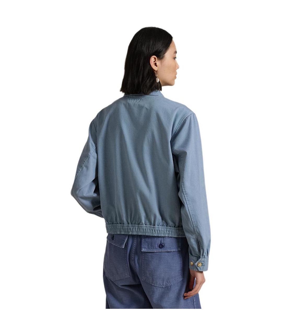 POLO RALPH LAUREN Голубая куртка, фото 3