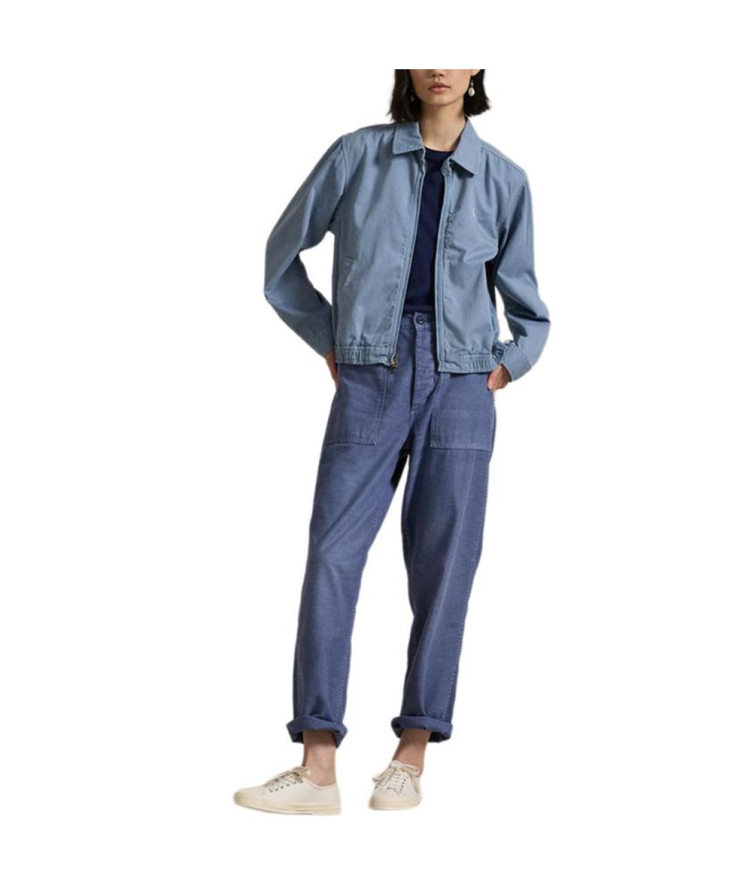 POLO RALPH LAUREN Голубая куртка, фото 4