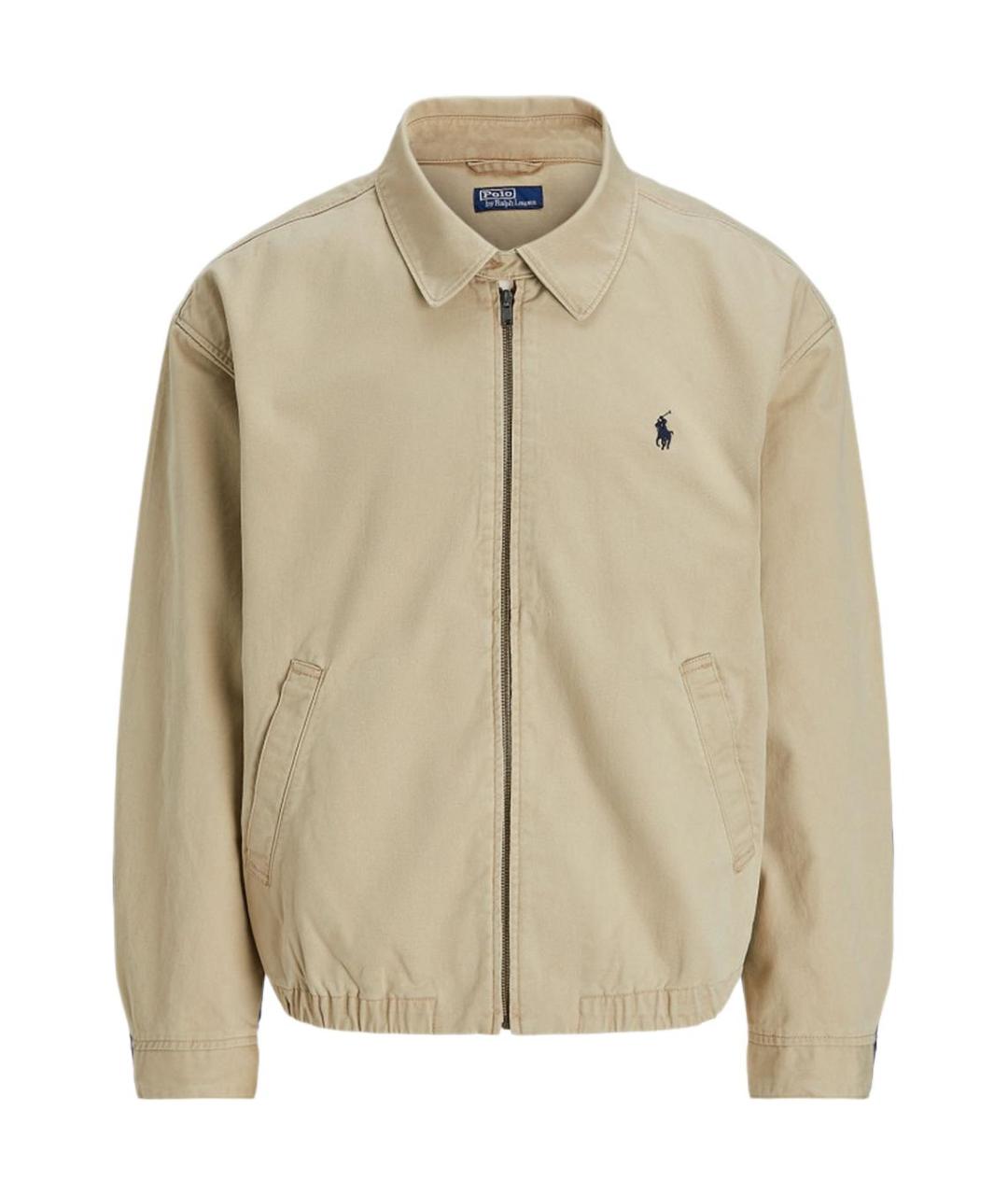 POLO RALPH LAUREN Хаки хлопковая куртка, фото 1