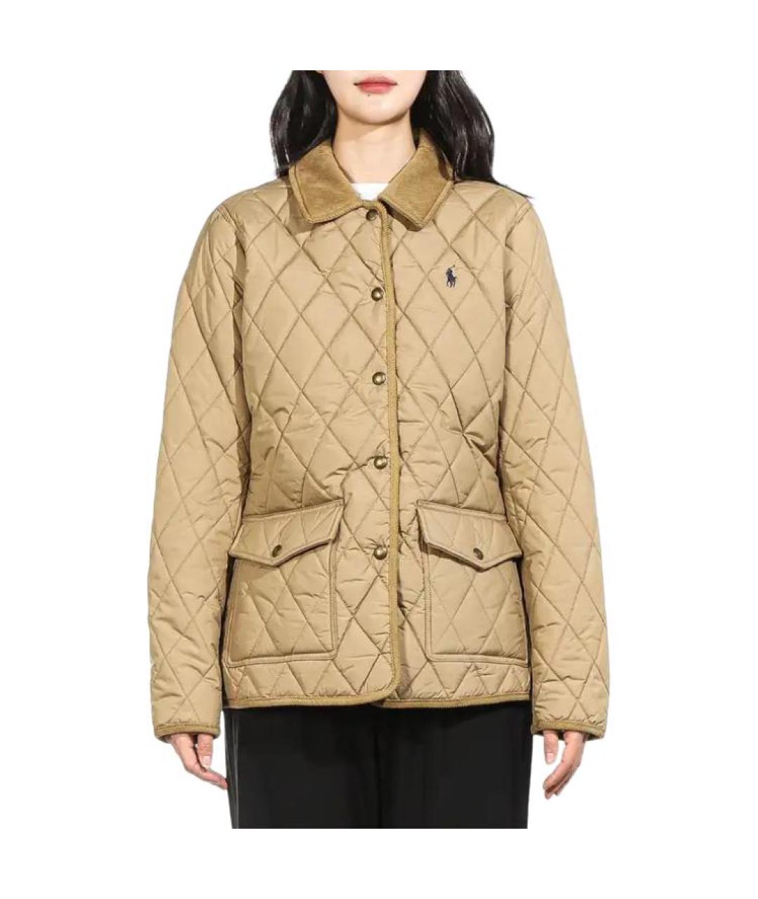 POLO RALPH LAUREN Бежевая куртка, фото 3