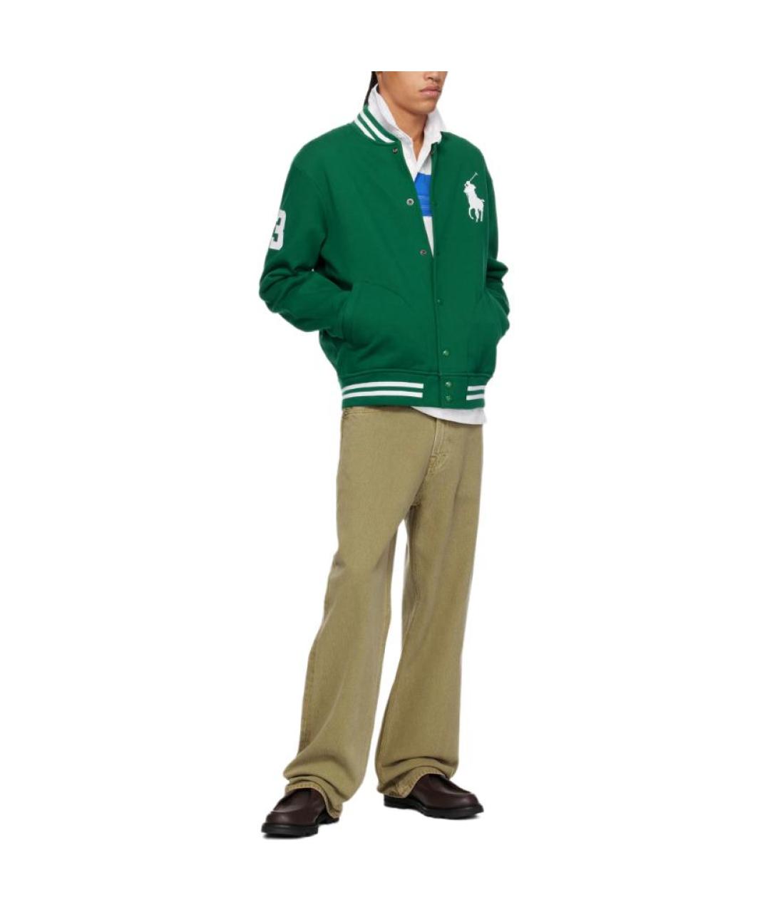 POLO RALPH LAUREN Зеленая куртка, фото 4