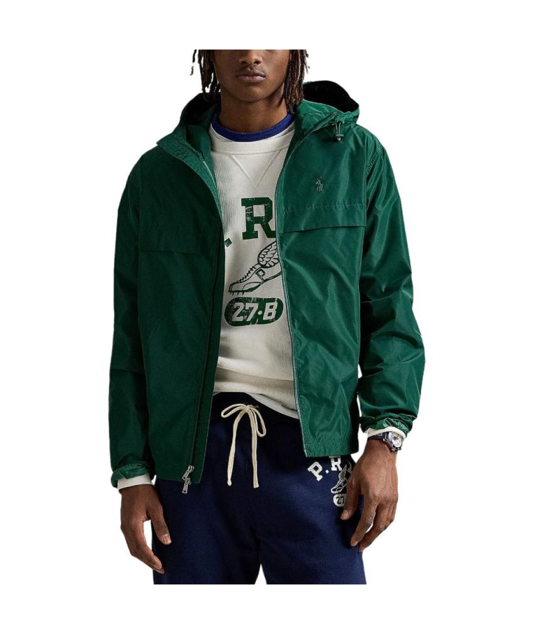 POLO RALPH LAUREN Зеленая куртка, фото 3