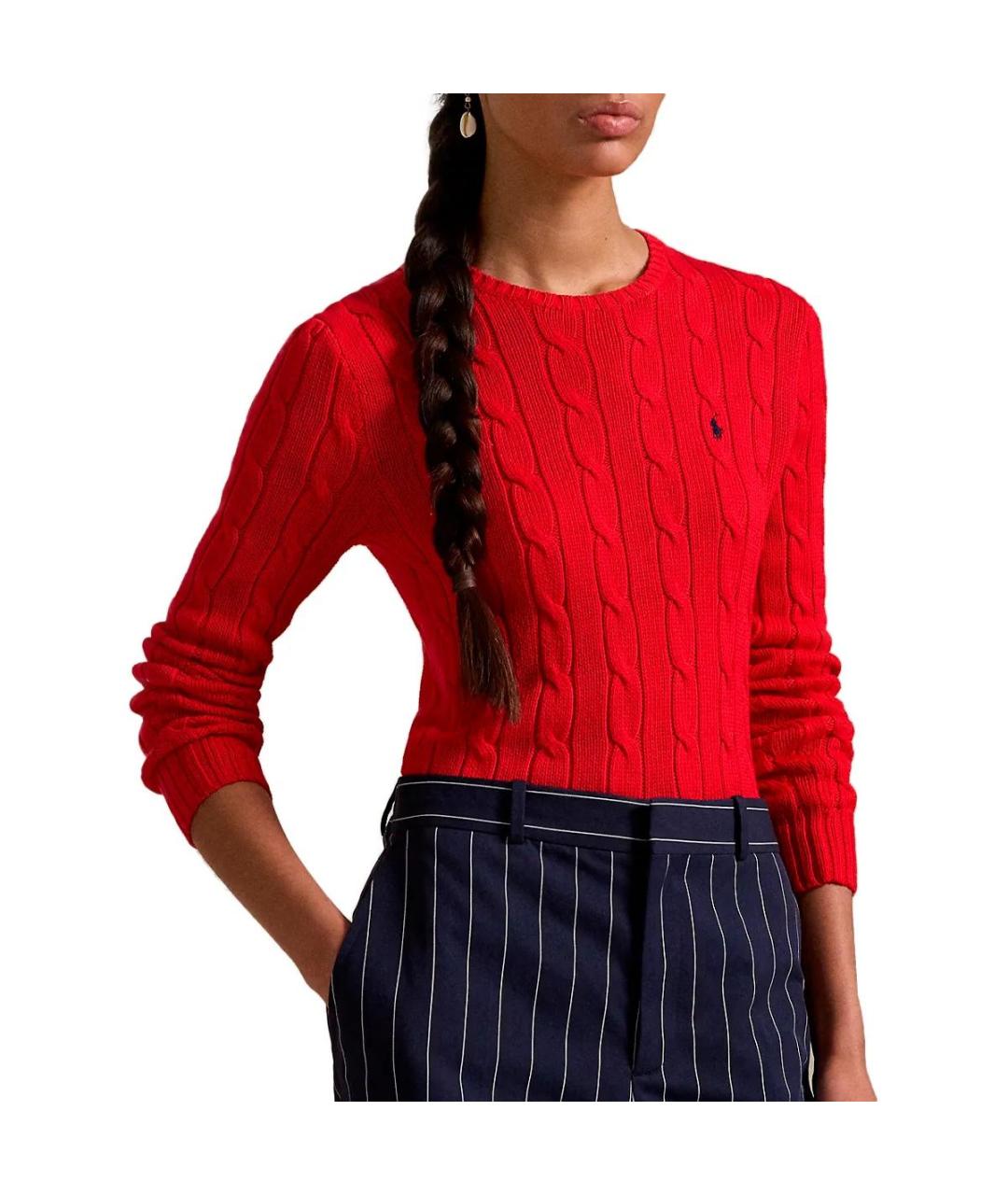 POLO RALPH LAUREN Красный джемпер / свитер, фото 2