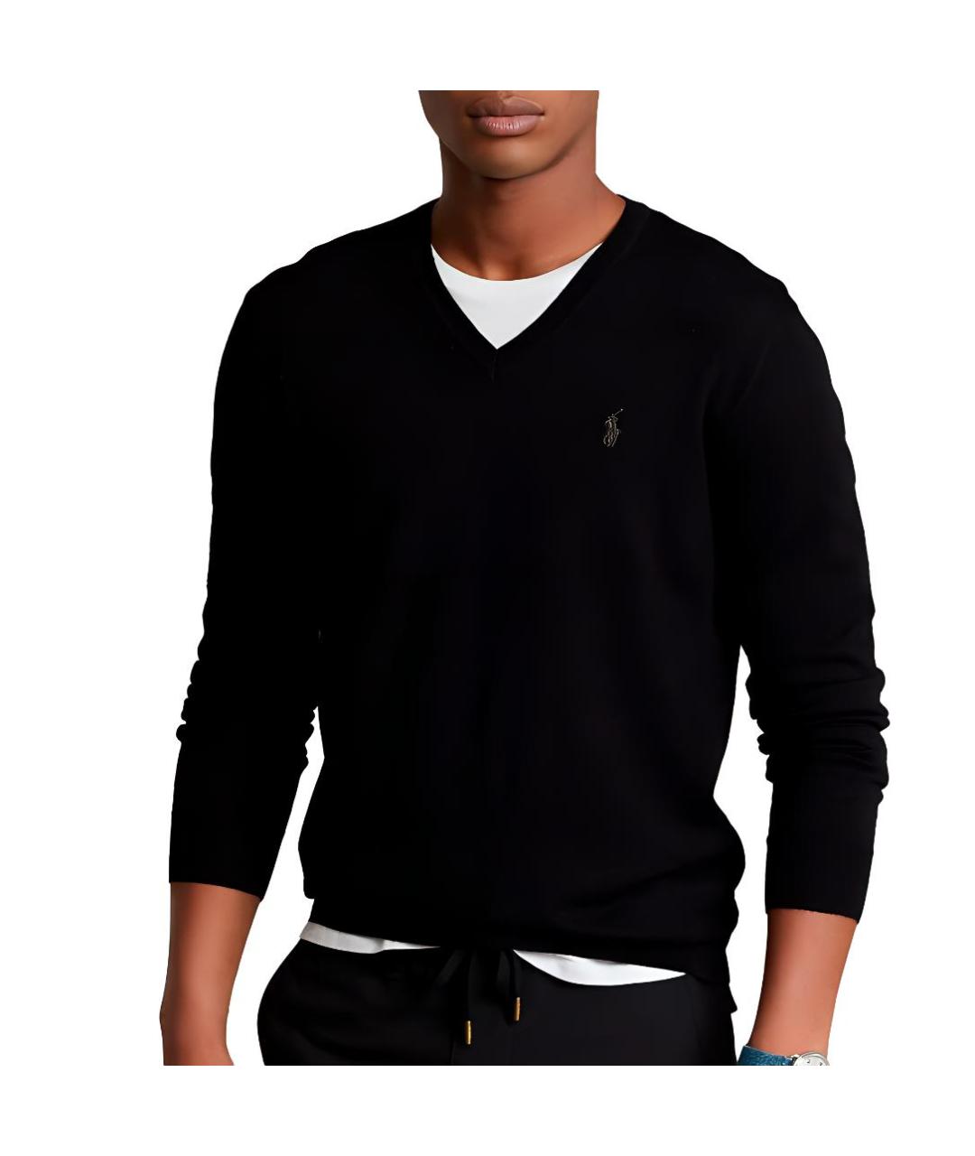 POLO RALPH LAUREN Черный джемпер / свитер, фото 7