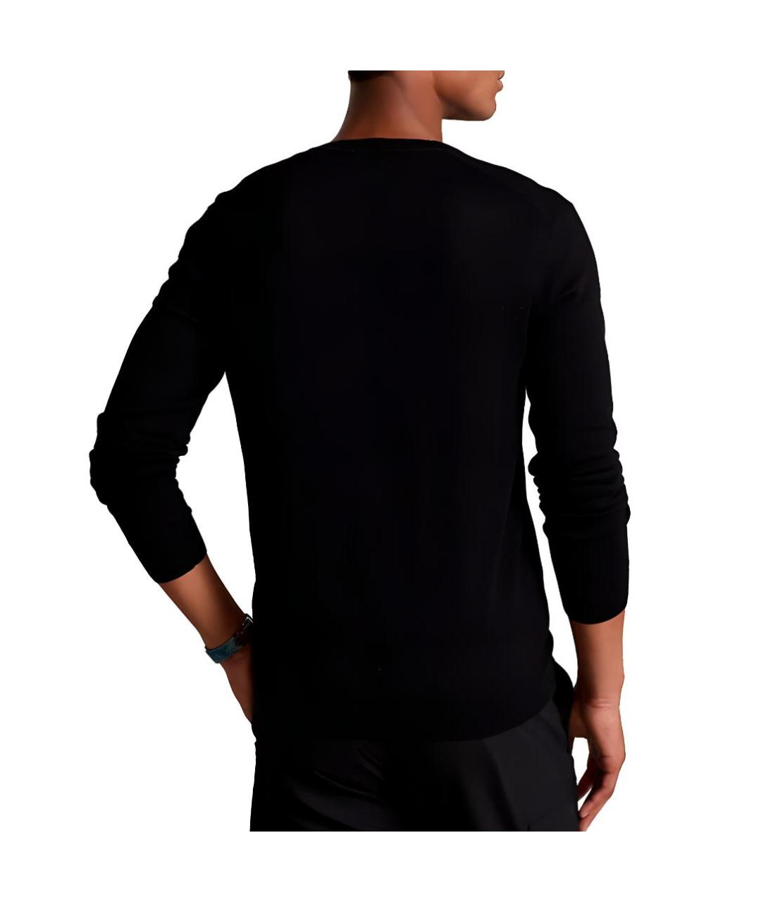 POLO RALPH LAUREN Черный джемпер / свитер, фото 2