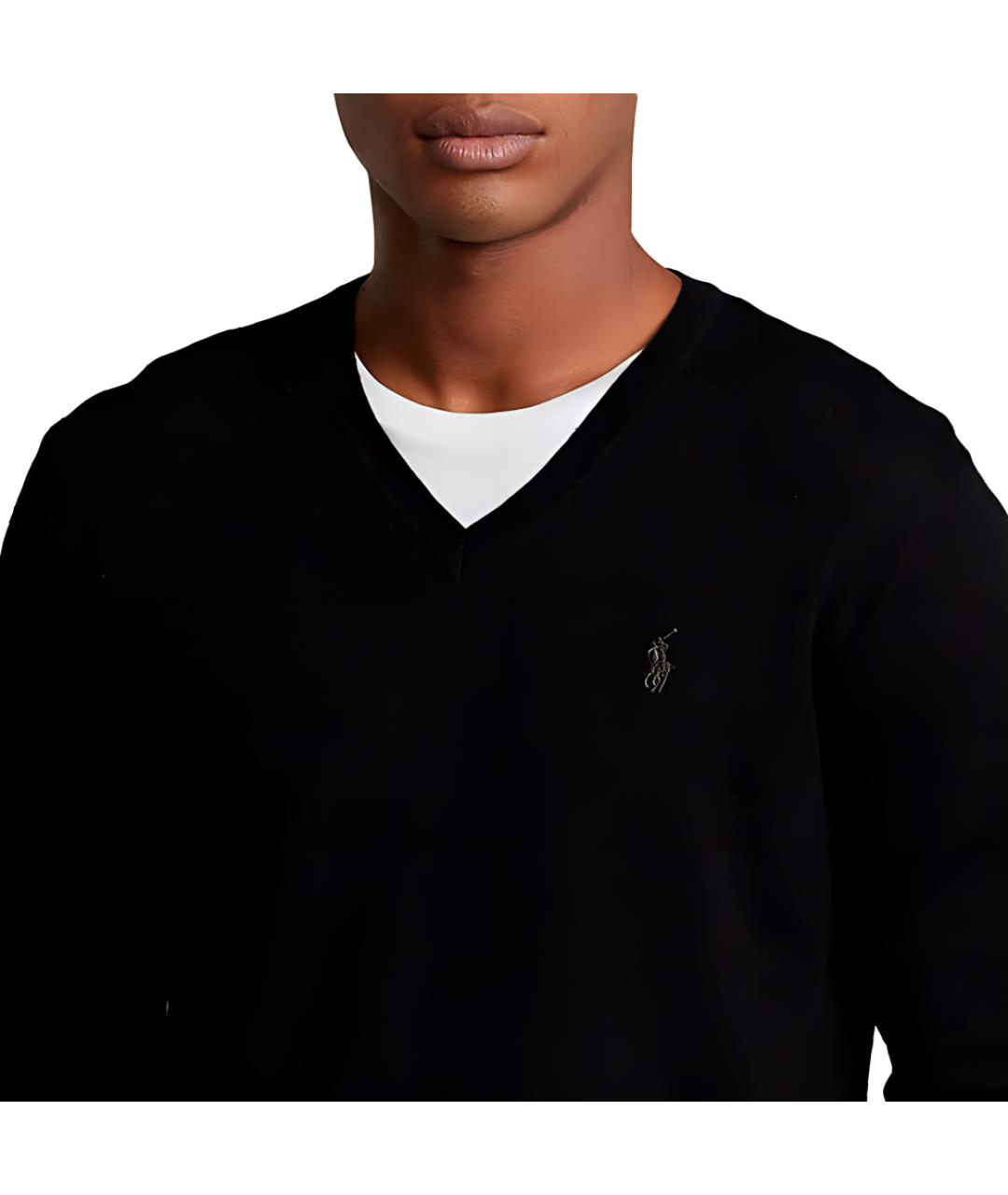 POLO RALPH LAUREN Черный джемпер / свитер, фото 5