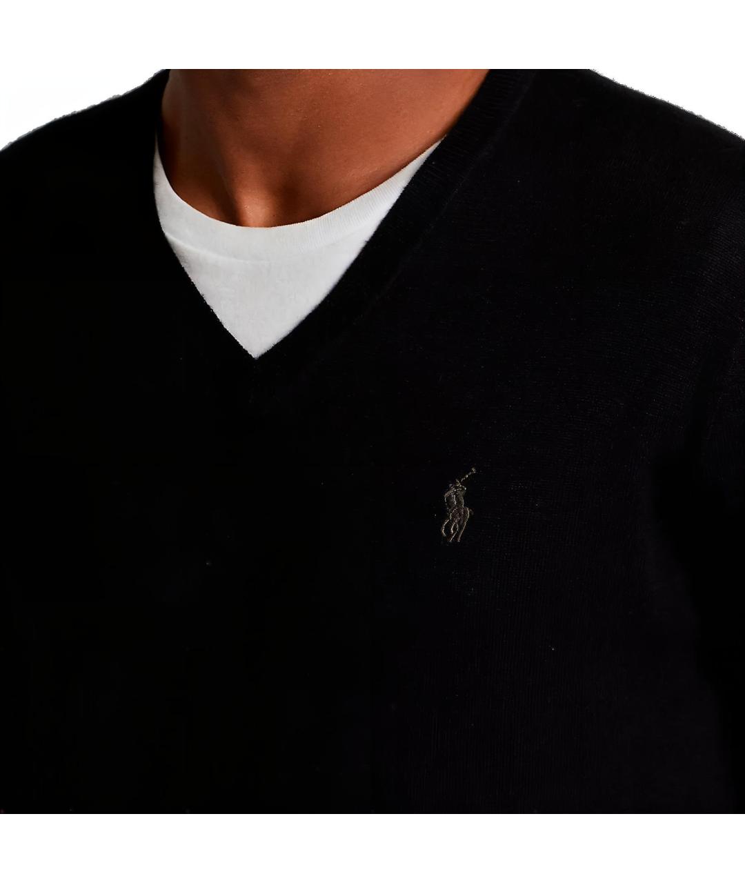 POLO RALPH LAUREN Черный джемпер / свитер, фото 4