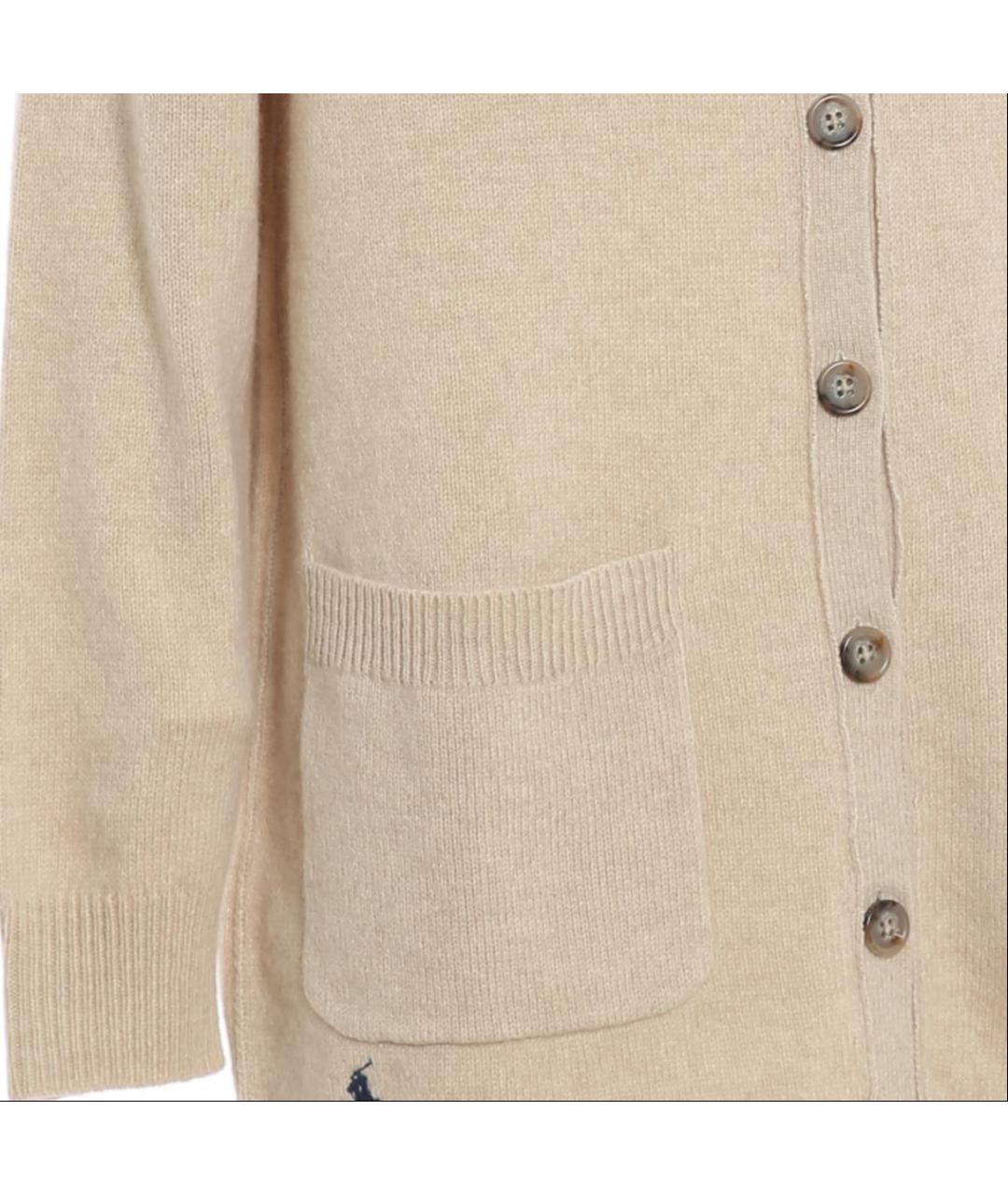 POLO RALPH LAUREN Бежевый кардиган, фото 4