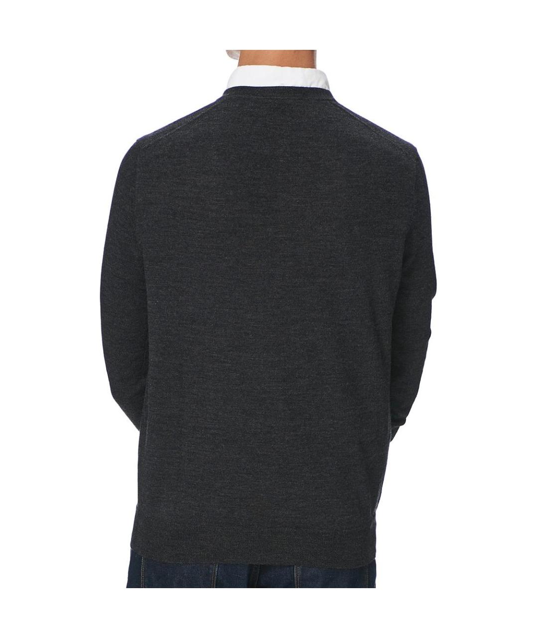 POLO RALPH LAUREN Темно-синий джемпер / свитер, фото 4