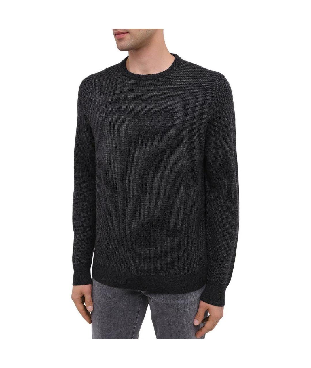 POLO RALPH LAUREN Черный джемпер / свитер, фото 2