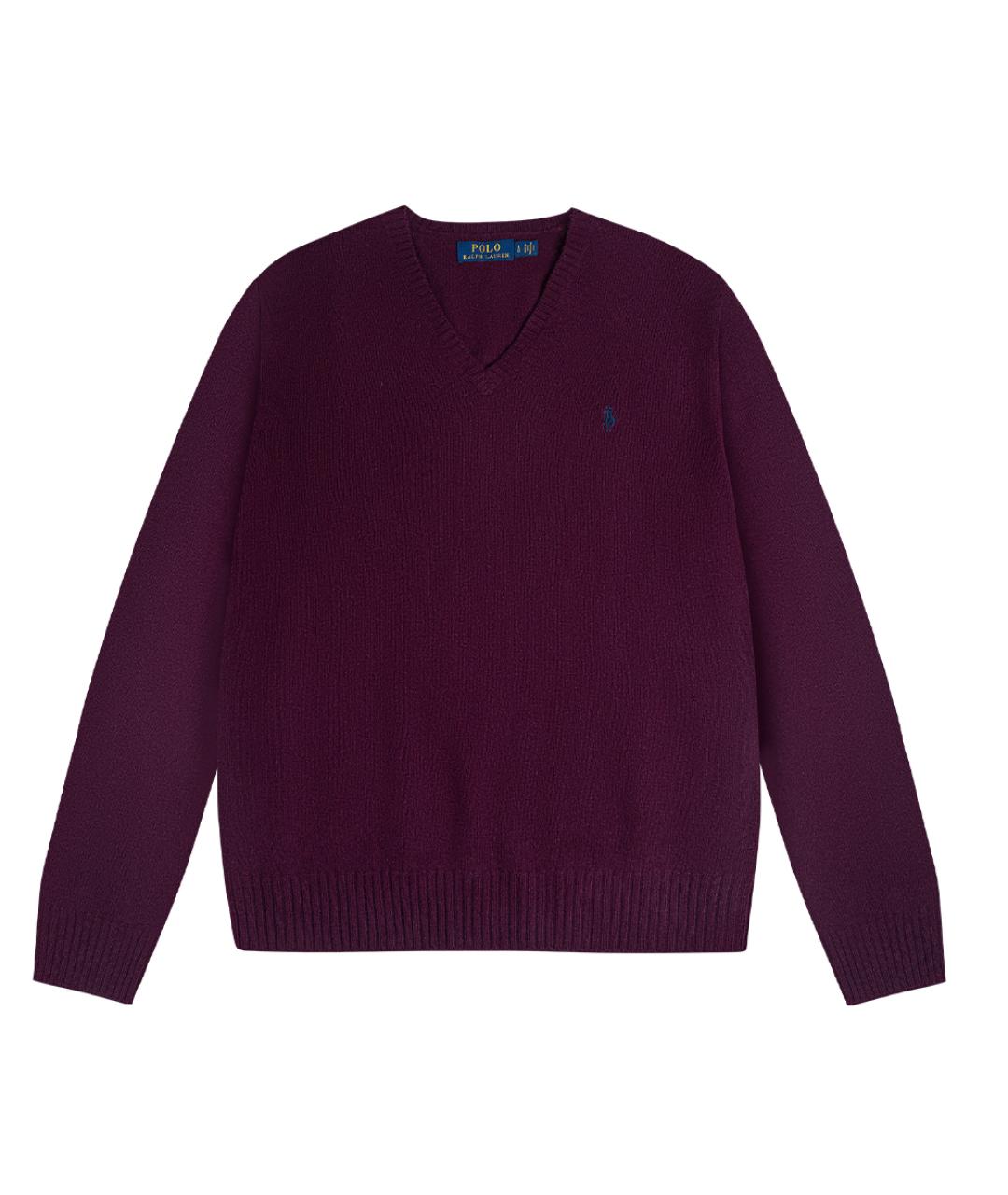 POLO RALPH LAUREN Бордовый джемпер / свитер, фото 1
