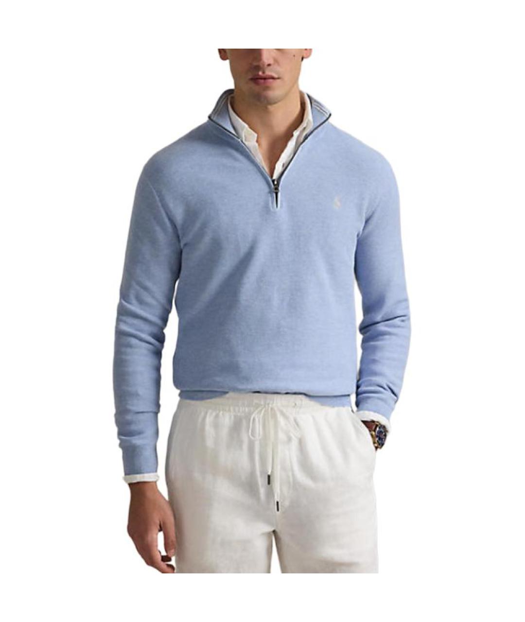 POLO RALPH LAUREN Голубой джемпер / свитер, фото 3