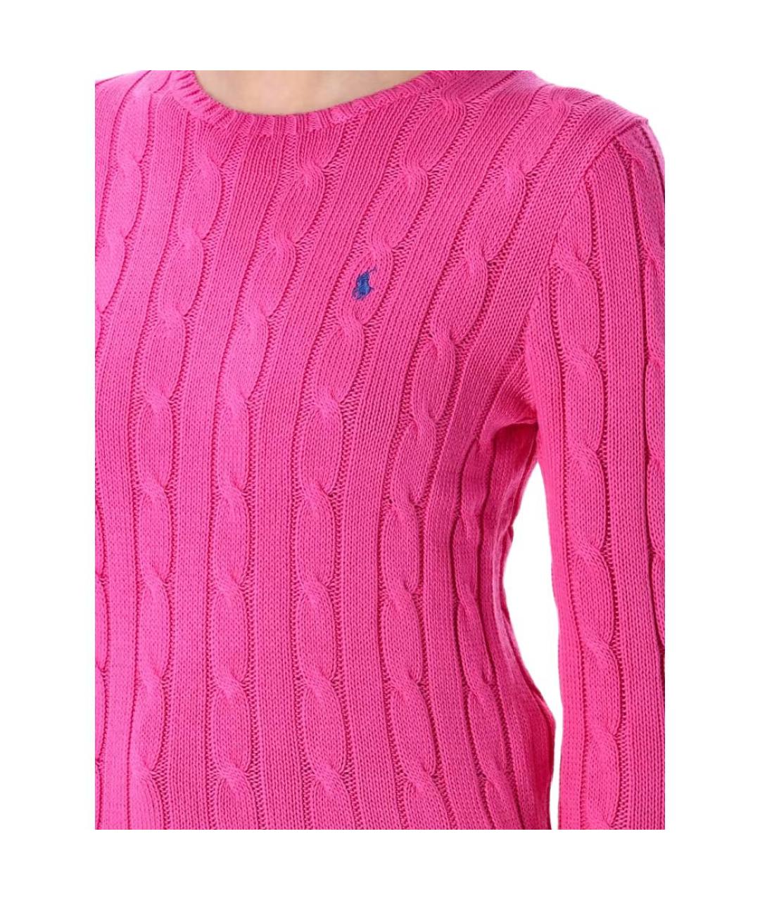 POLO RALPH LAUREN Розовый джемпер / свитер, фото 5