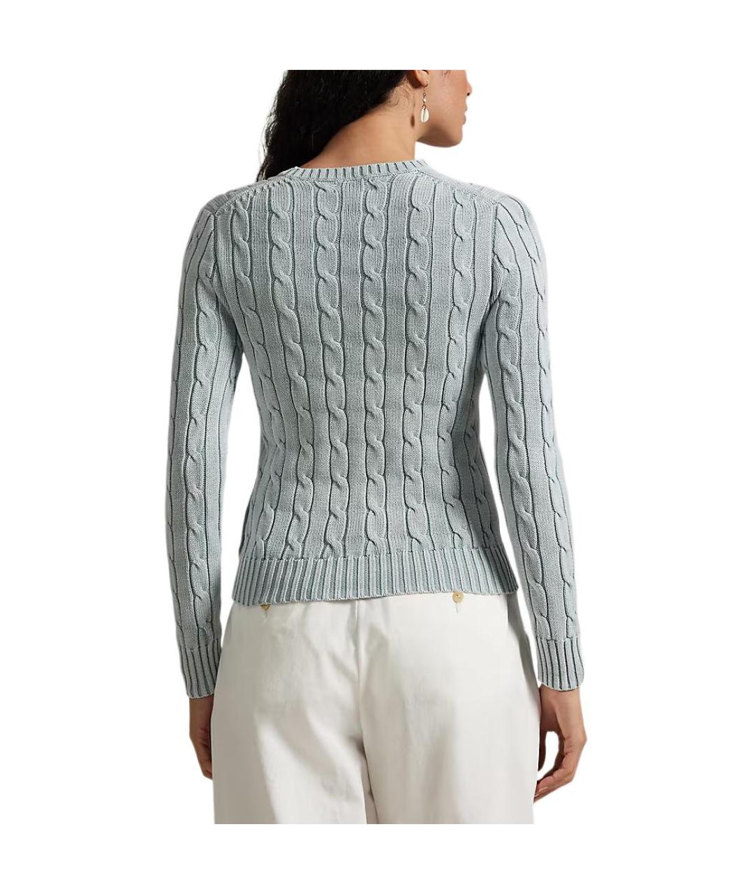 POLO RALPH LAUREN Голубой джемпер / свитер, фото 4