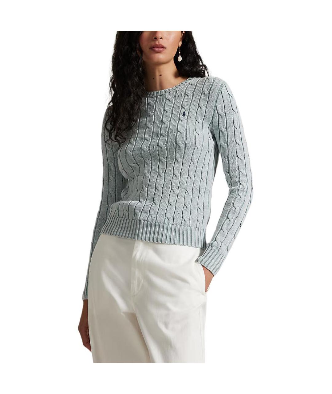 POLO RALPH LAUREN Голубой джемпер / свитер, фото 2