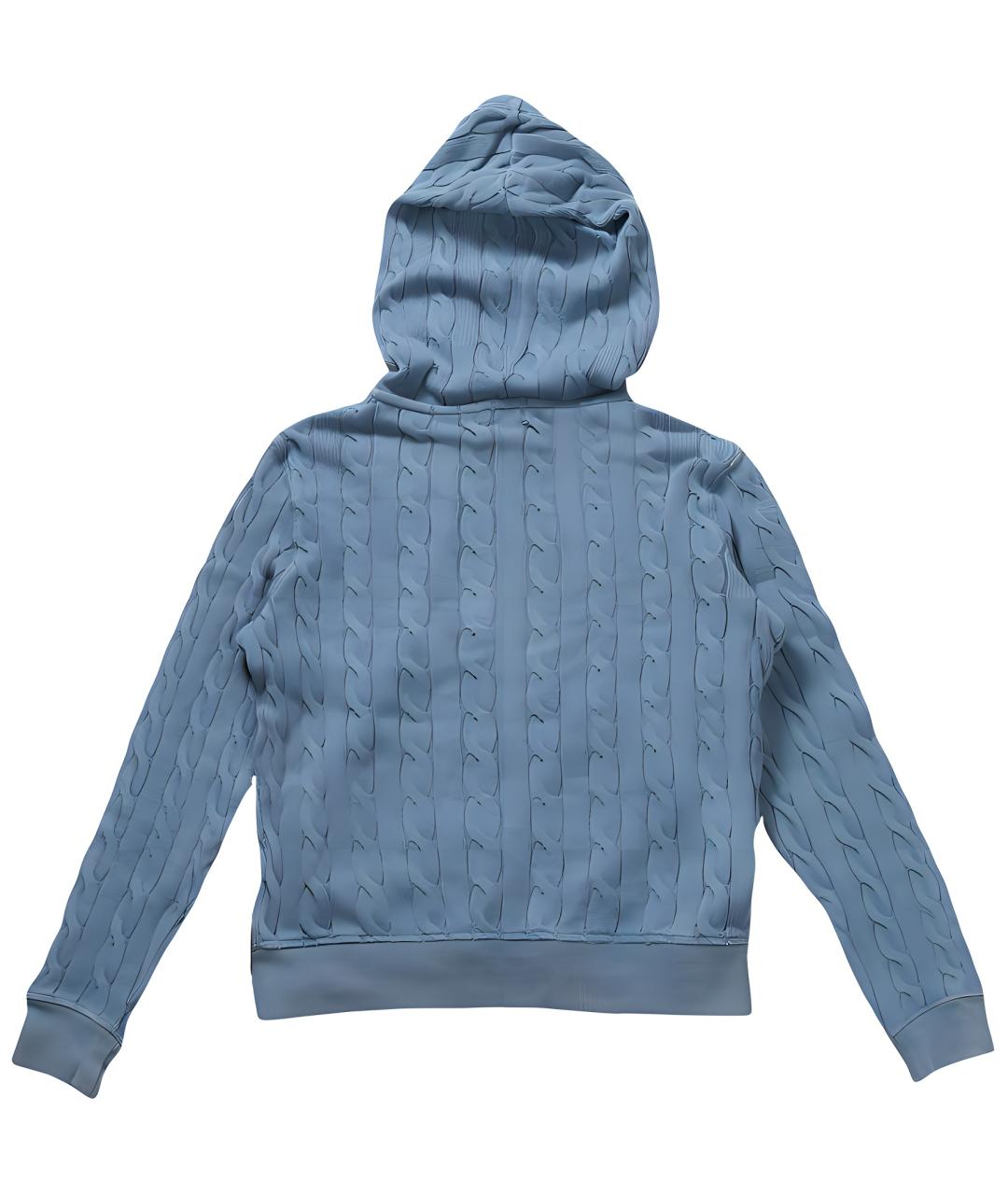 POLO RALPH LAUREN Синий хлопковый джемпер / свитер, фото 2