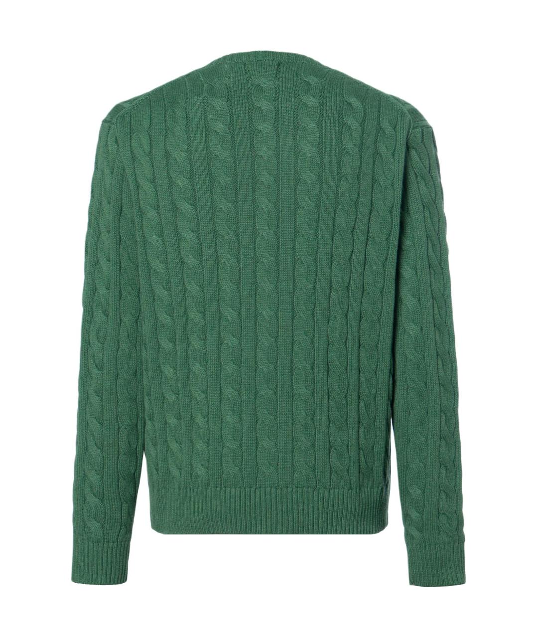 POLO RALPH LAUREN Зеленый джемпер / свитер, фото 2