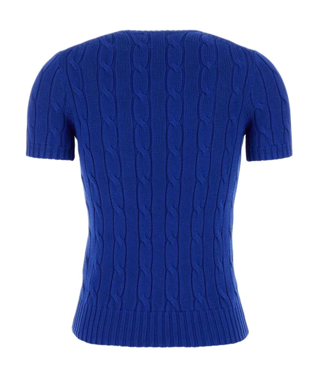 POLO RALPH LAUREN Синий джемпер / свитер, фото 2