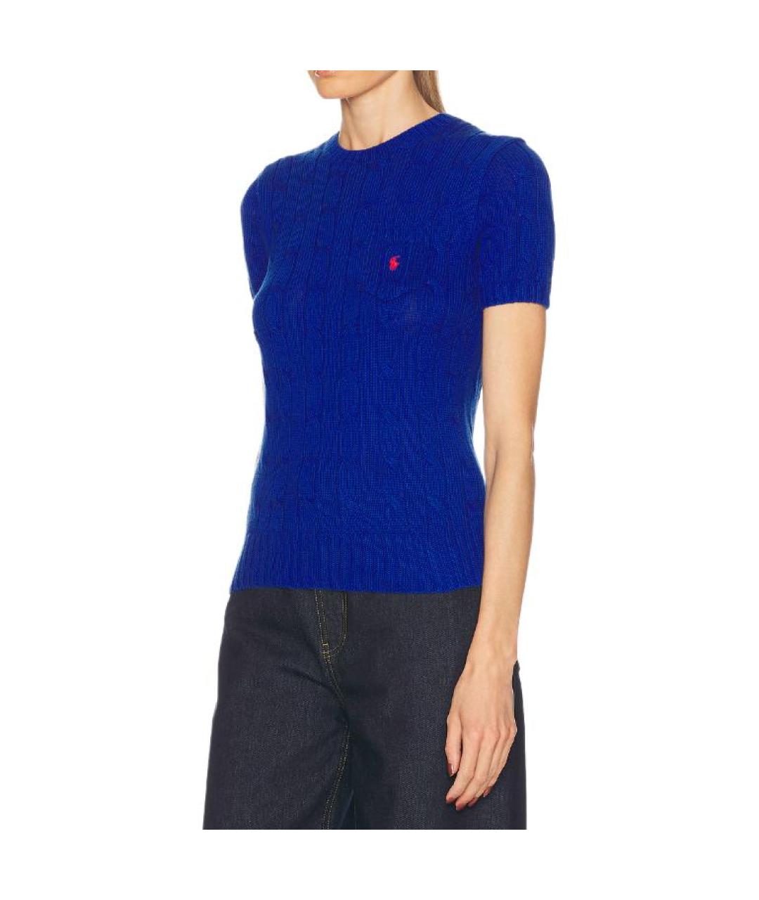 POLO RALPH LAUREN Синий джемпер / свитер, фото 5