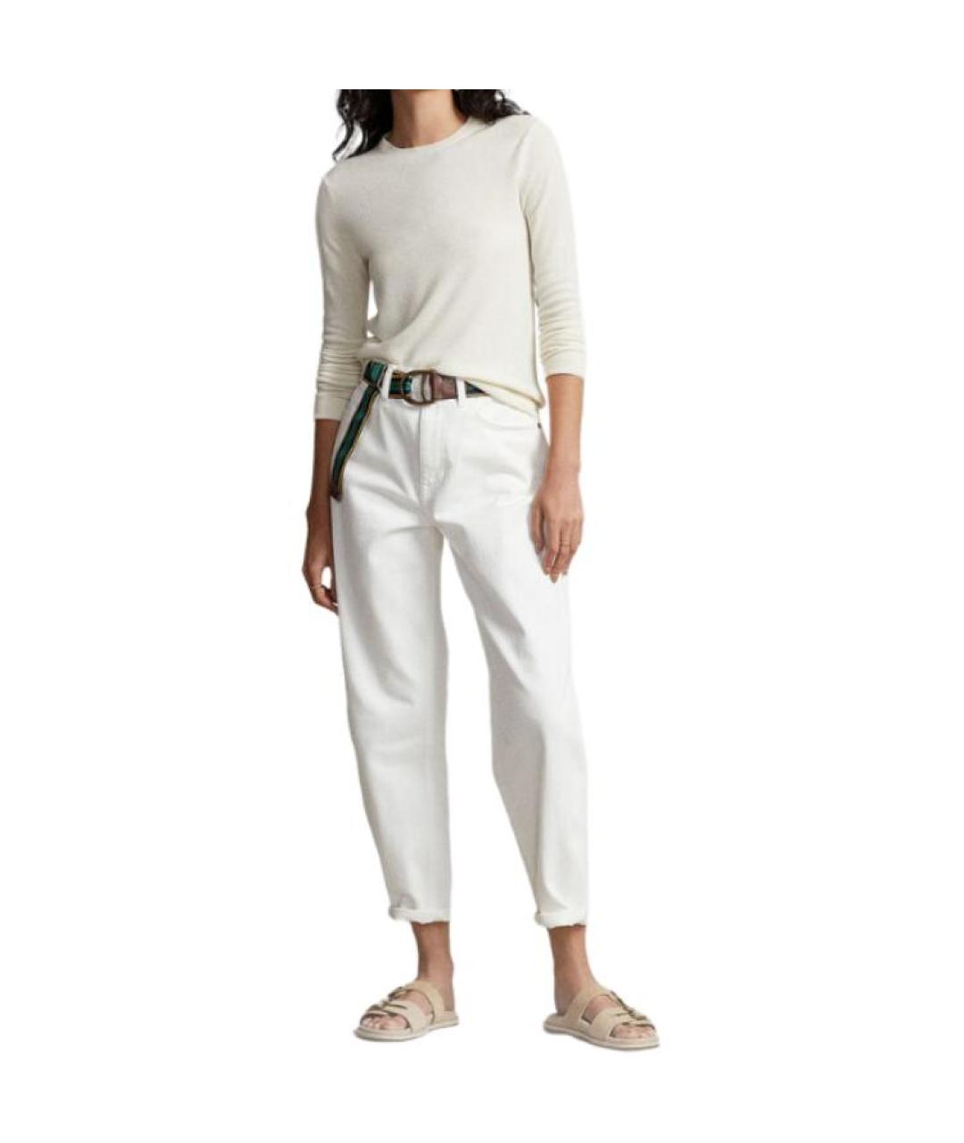 POLO RALPH LAUREN Белый джемпер / свитер, фото 3