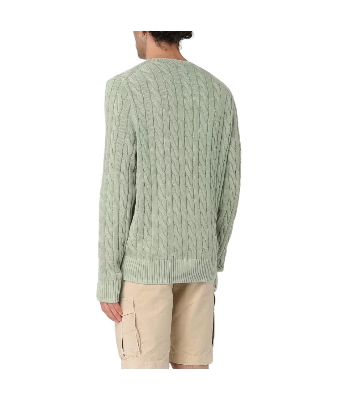 POLO RALPH LAUREN Зеленый джемпер / свитер, фото 4
