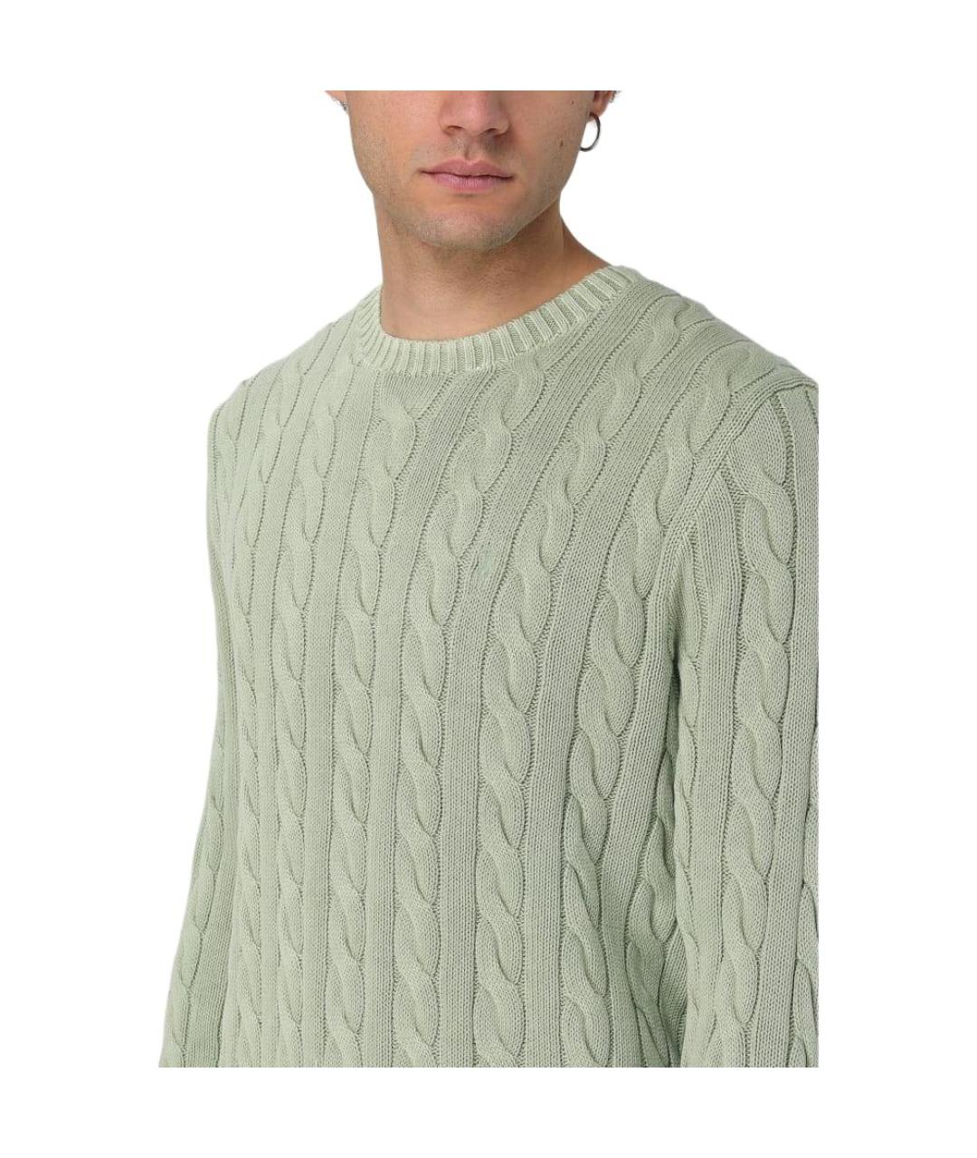 POLO RALPH LAUREN Зеленый джемпер / свитер, фото 5