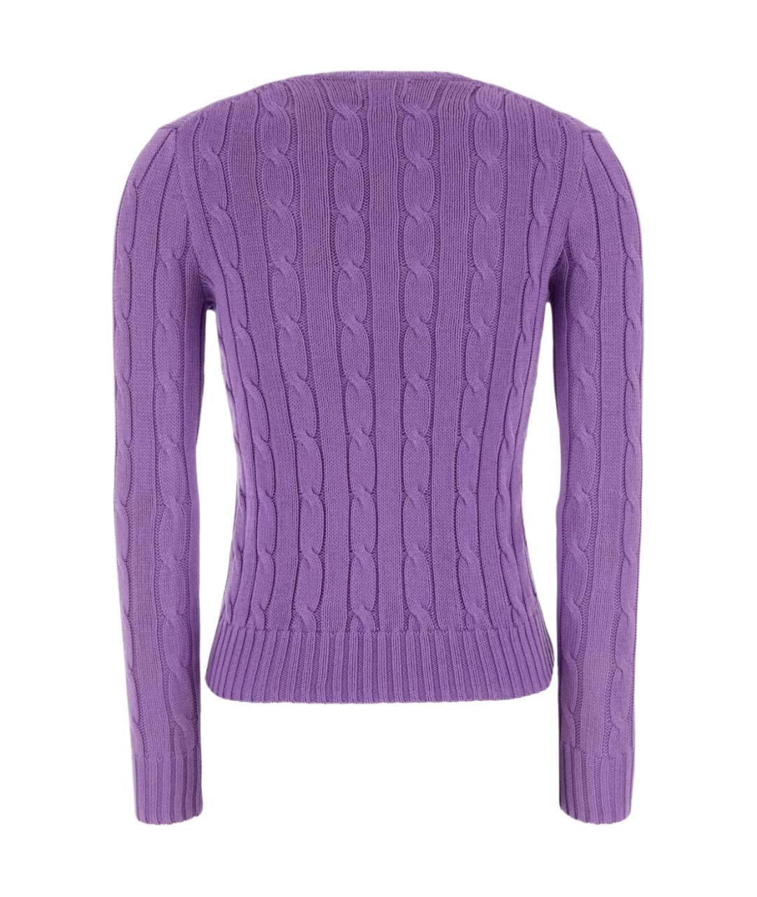 POLO RALPH LAUREN Фиолетовый джемпер / свитер, фото 2