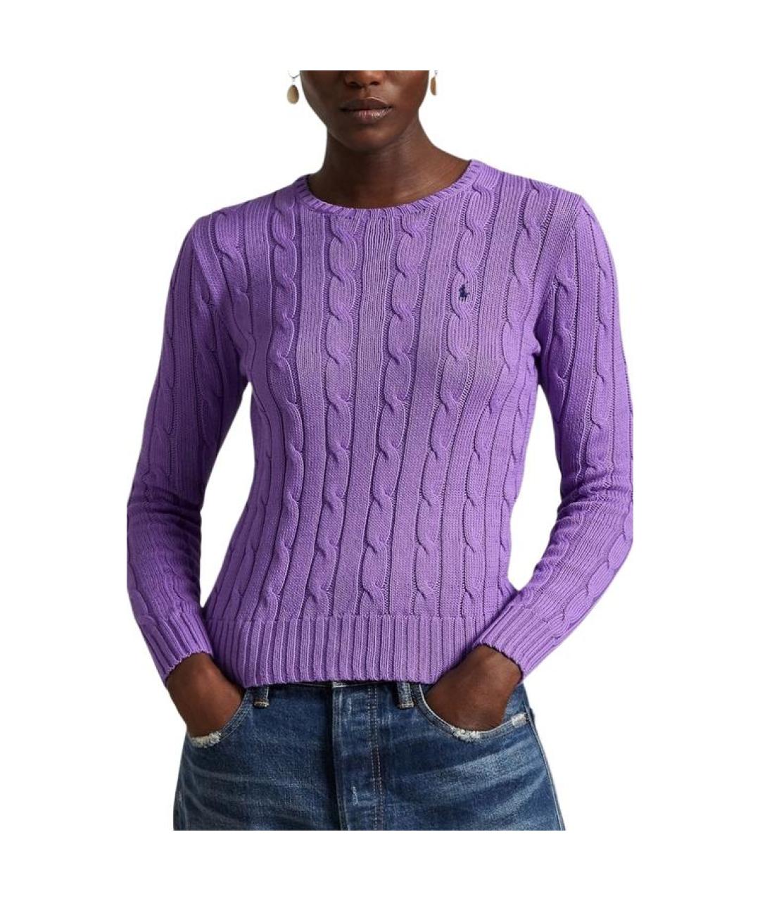 POLO RALPH LAUREN Фиолетовый джемпер / свитер, фото 5
