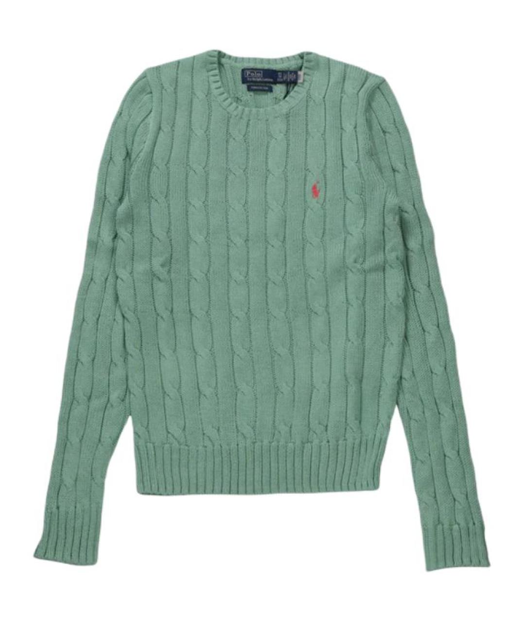 POLO RALPH LAUREN Зеленый джемпер / свитер, фото 1