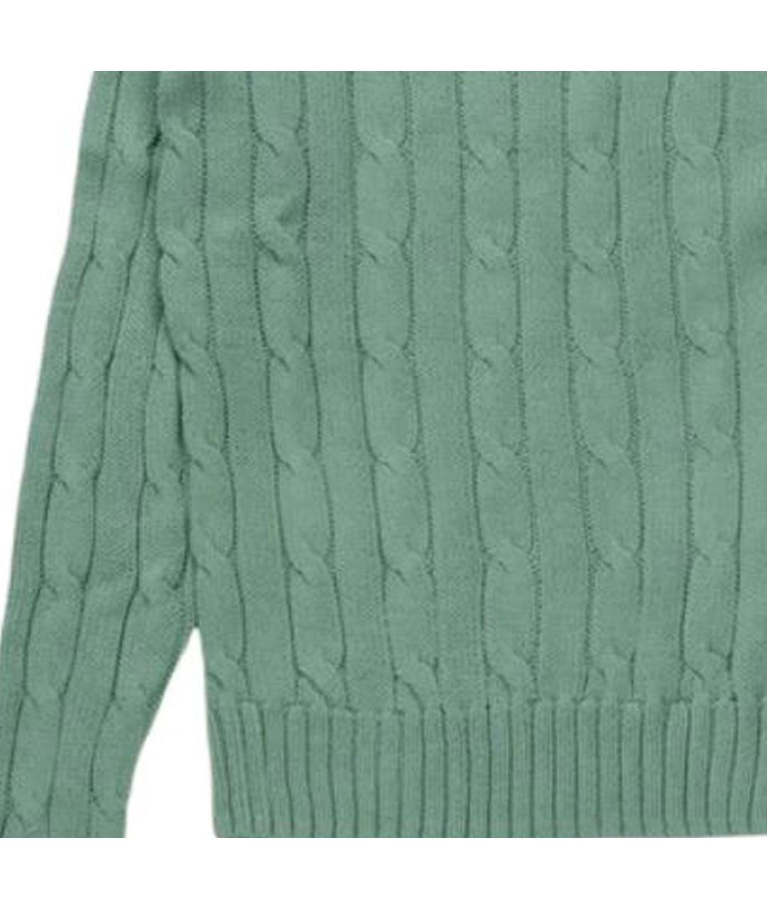 POLO RALPH LAUREN Зеленый джемпер / свитер, фото 3