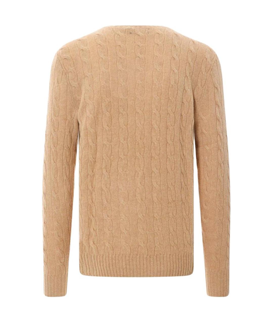 POLO RALPH LAUREN Коричневый джемпер / свитер, фото 2