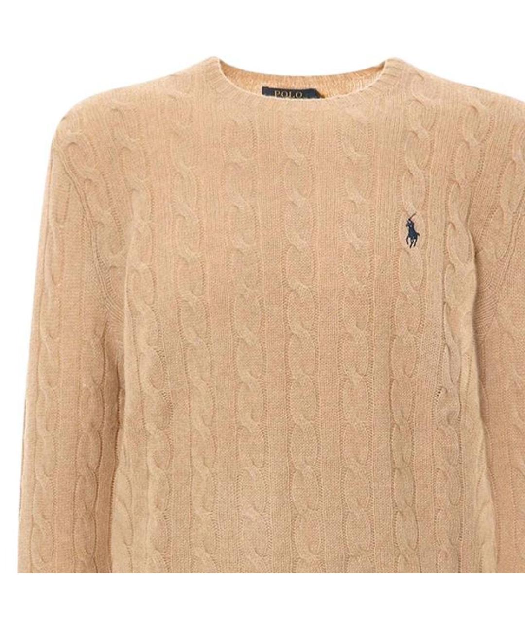 POLO RALPH LAUREN Коричневый джемпер / свитер, фото 7