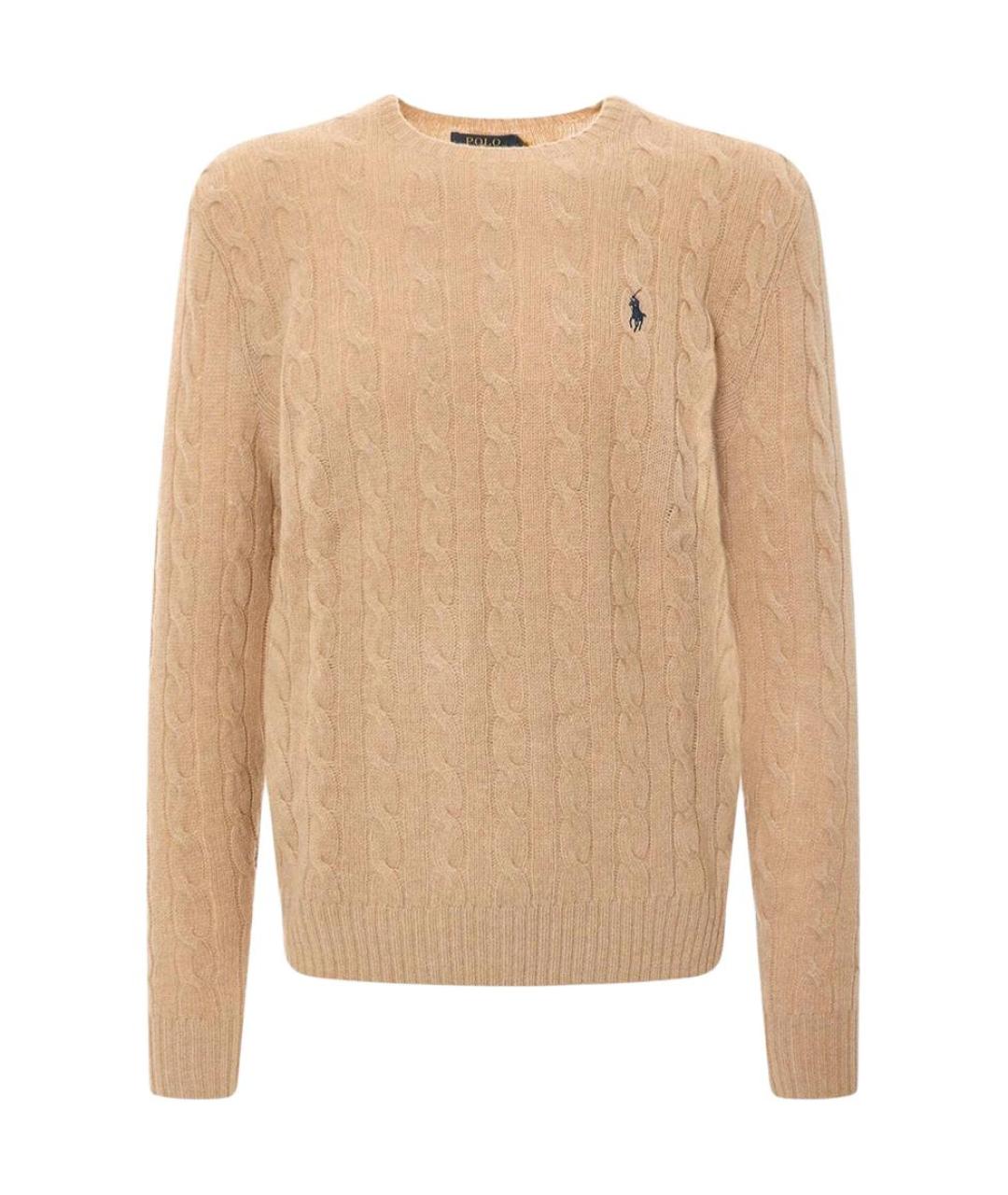 POLO RALPH LAUREN Коричневый джемпер / свитер, фото 1