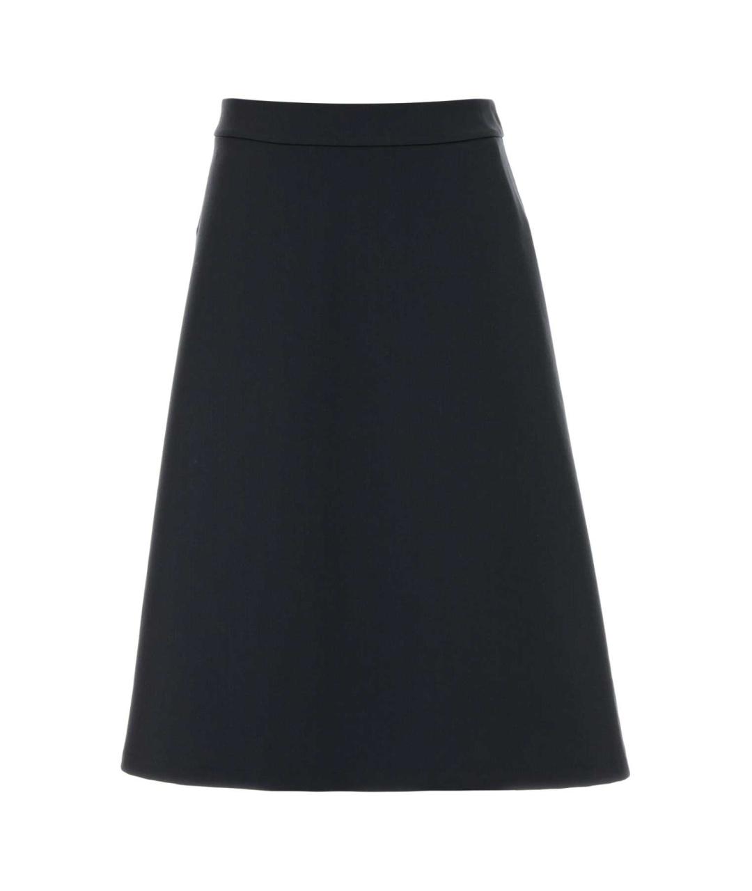 K-WAY Серая шерстяная юбка миди, фото 1