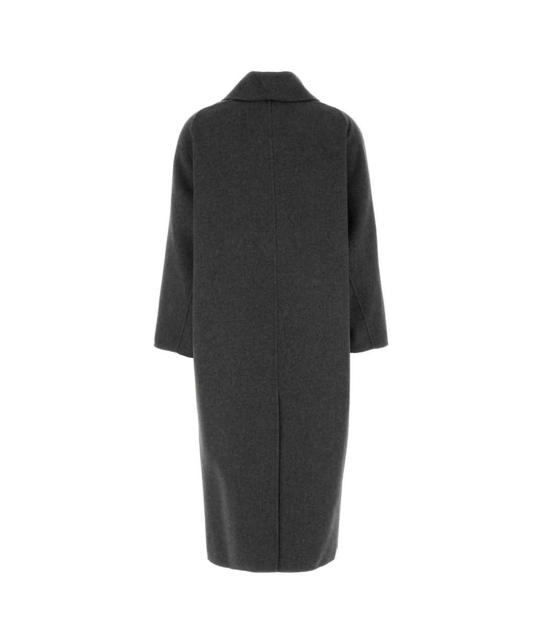 'S MAX MARA Серое шерстяное пальто, фото 2