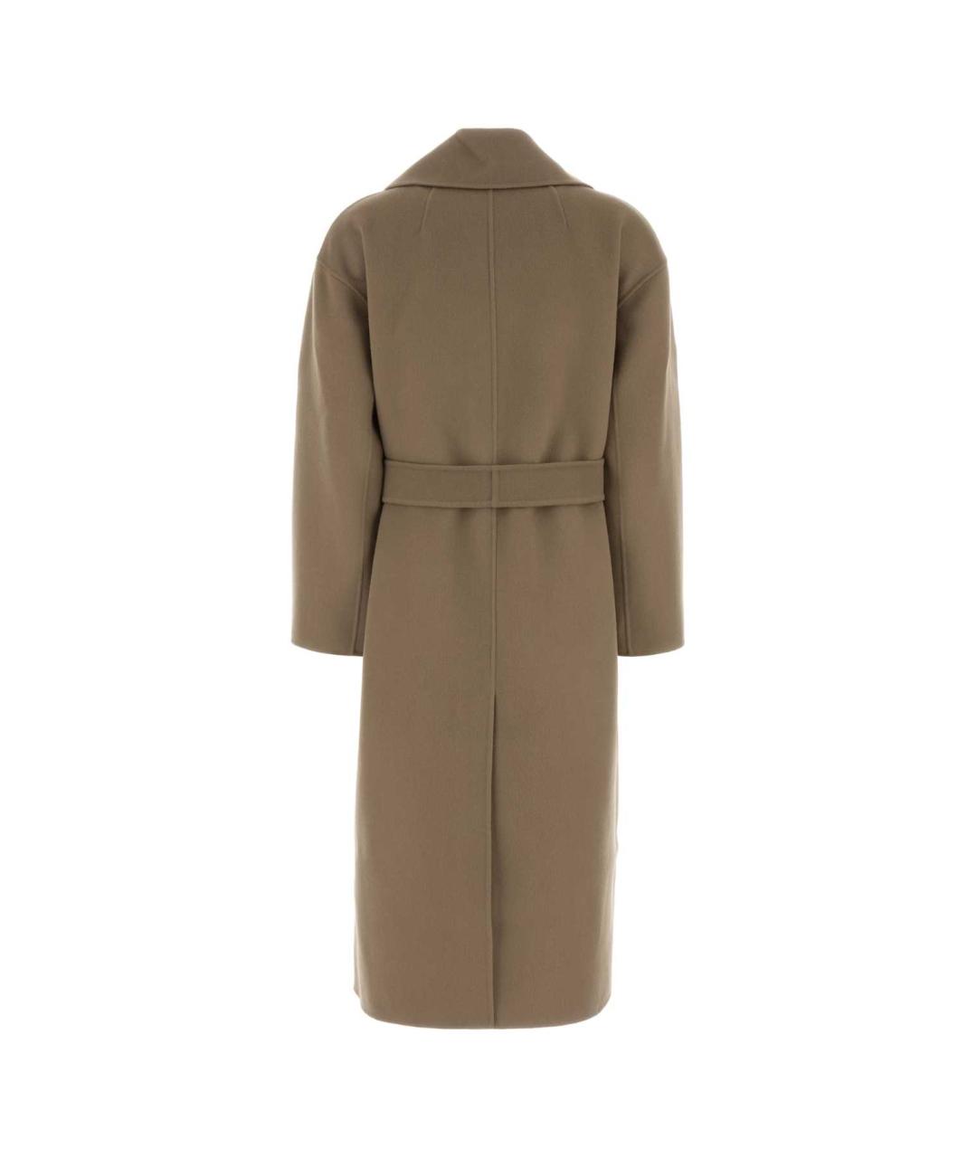 'S MAX MARA Бежевое шерстяное пальто, фото 2